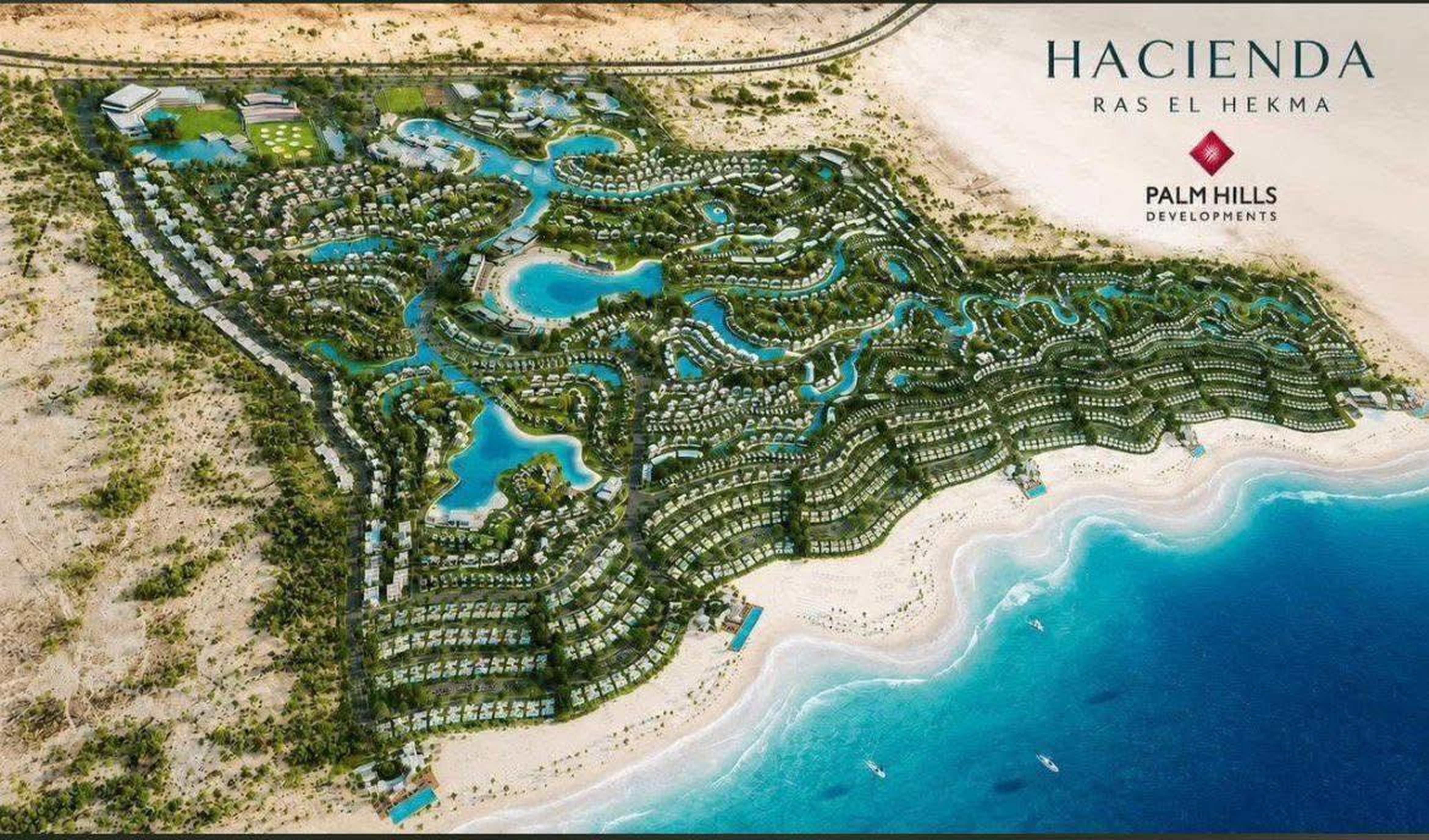Hacienda Ras El Hekma master plan view